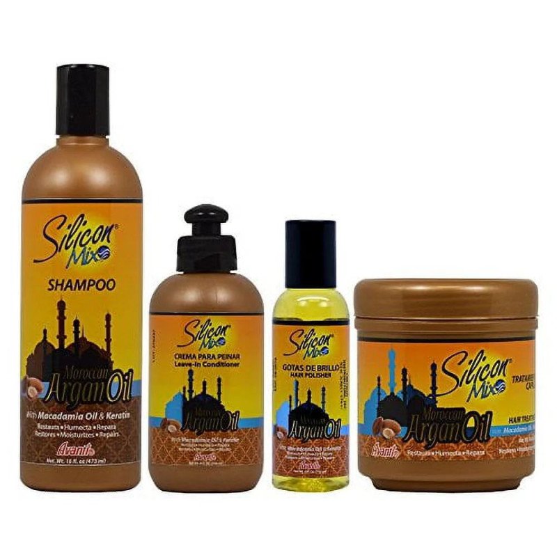 Avanti Silicon Mix Moroccan Argan Oil 3pcs Set